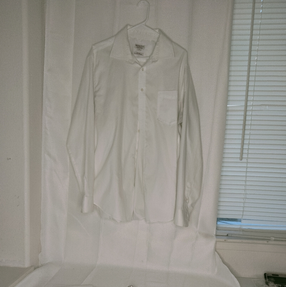 White button up dress shirt